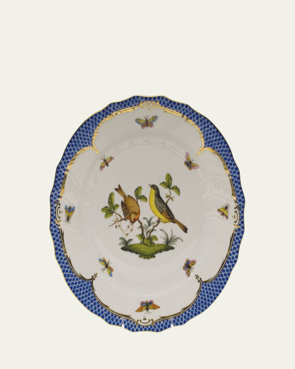 Rothschild Blue Motif 07 Dinner Plate